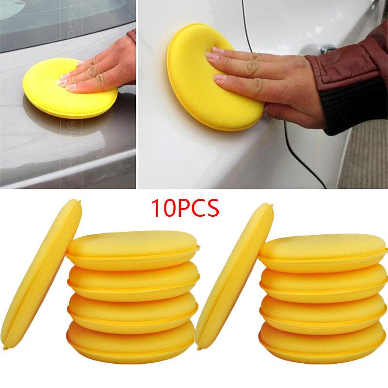 Car Waxing Polish Sponges High Density Foam Applicator Pads