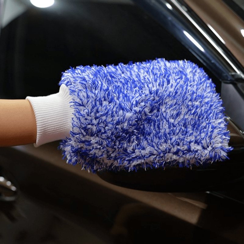 Microfiber Car & Bike Washing Mitt Cleaning Glove Ultra Soft
