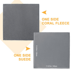 5 Pack Double Sided Car Wash Towels Soft Absorbent Coral Fleece