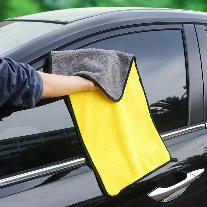3pcs Car Washing Microfiber Towel Detailing Cleaning Cloth