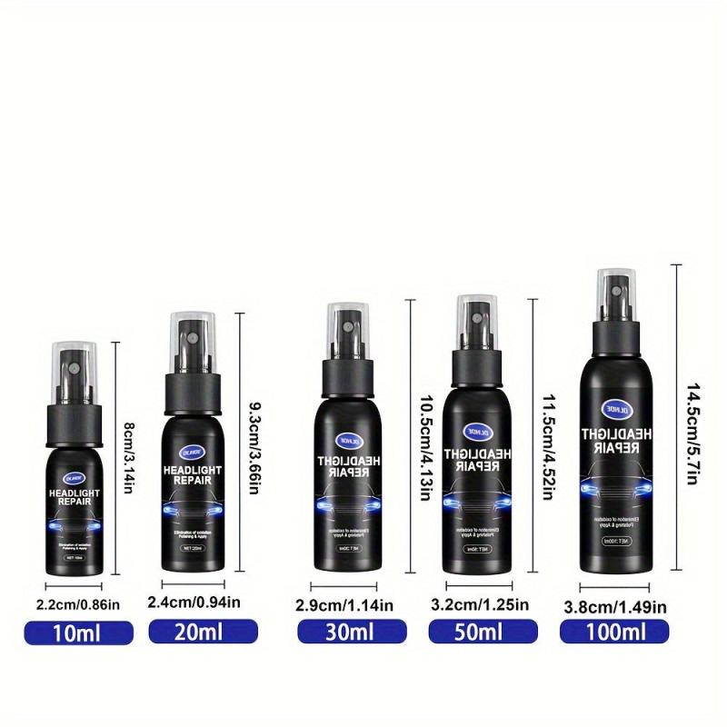 Headlight Polishing Agent Scratch Remover Repair Fluid Kit