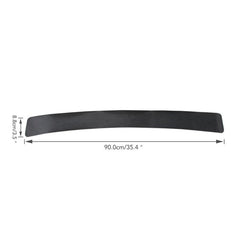 1pc Rear Bumper Protection Carbon Fiber Sticker Car Boot Protective Strip