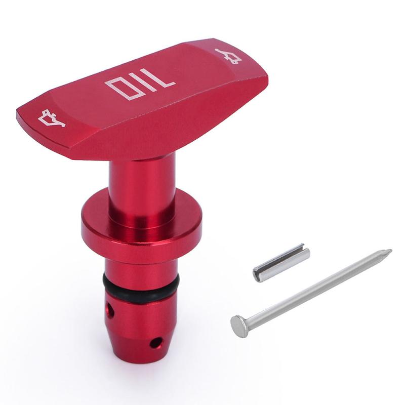 Universal Car Dipstick Pull Handle Engine Pullhandle Aluminum Billet