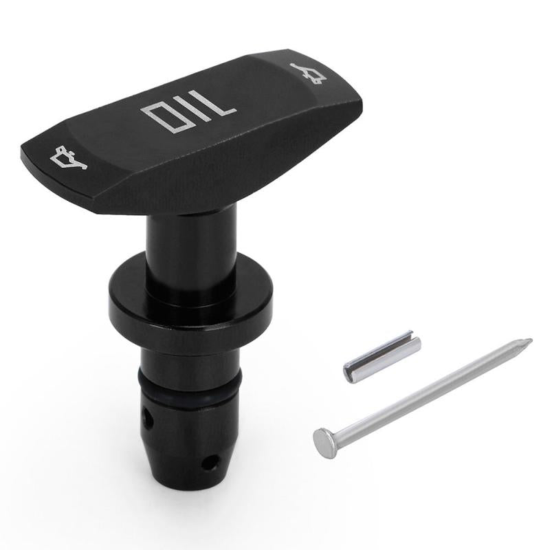 Universal Car Dipstick Pull Handle Engine Pullhandle Aluminum Billet