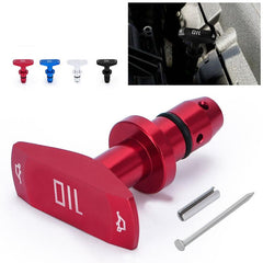 Universal Car Dipstick Pull Handle Engine Pullhandle Aluminum Billet