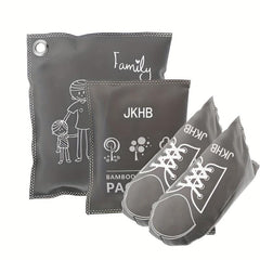 4pcs Bamboo Charcoal Purifying Bag for Car Home Wardrobe Shoes