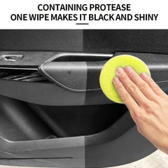 Car Interior Cleaning Remove Dirt Without Watermark Restore Smooth Faux Leather