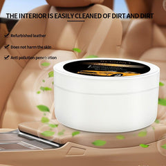 Car Interior Cleaning Remove Dirt Without Watermark Restore Smooth Faux Leather