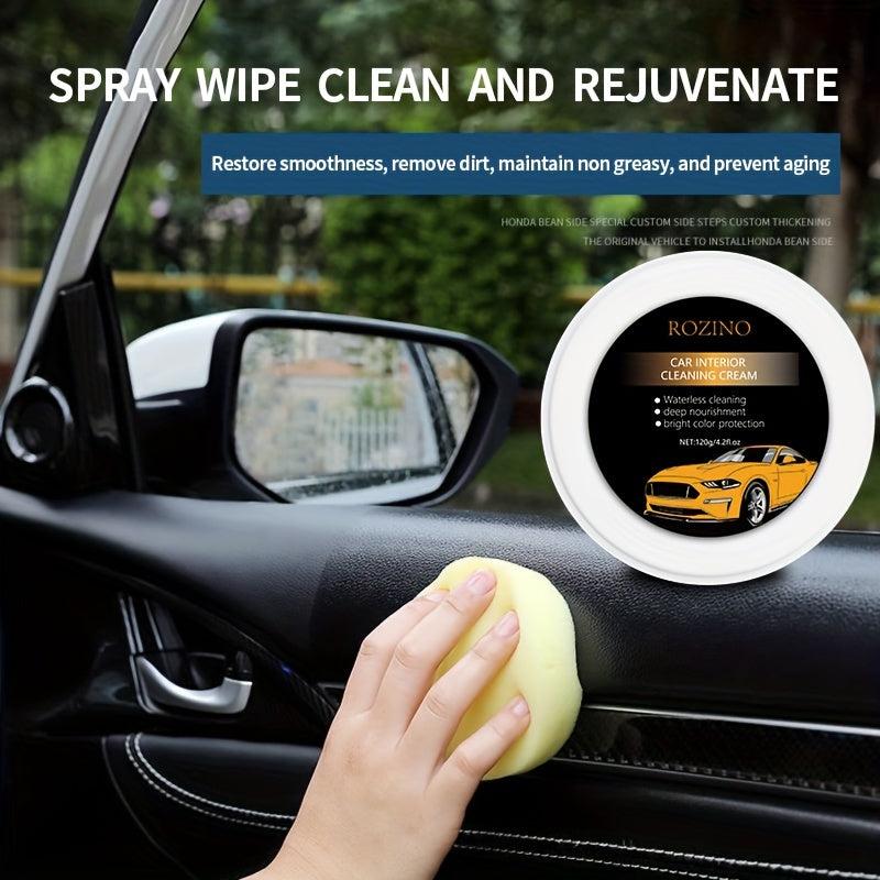 Car Interior Cleaning Remove Dirt Without Watermark Restore Smooth Faux Leather