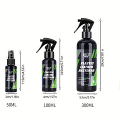 Car Interior Cleaner & Restorer for Plastic and Leather Surfaces