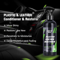 Car Interior Cleaner & Restorer for Plastic and Leather Surfaces