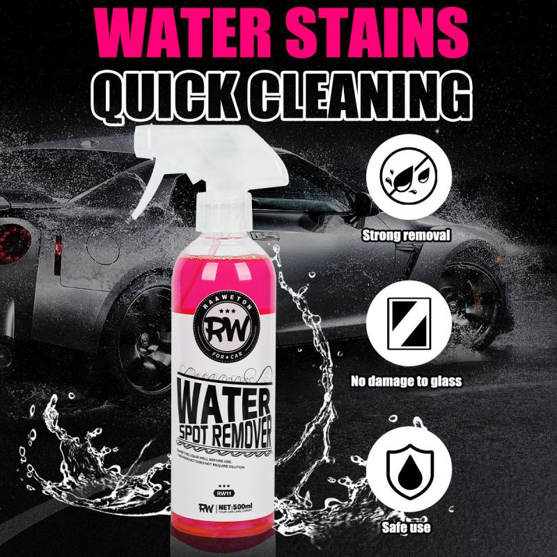 Hard Water Stain Cleaner Restore Shine Revive Glass Bathrooms
