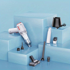 Cordless Handheld Car Vacuum Rechargeable with Dock