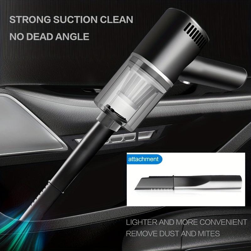 Portable Car Vacuum Cleaner Wireless Charging Mini Handheld Powerful Vacuum