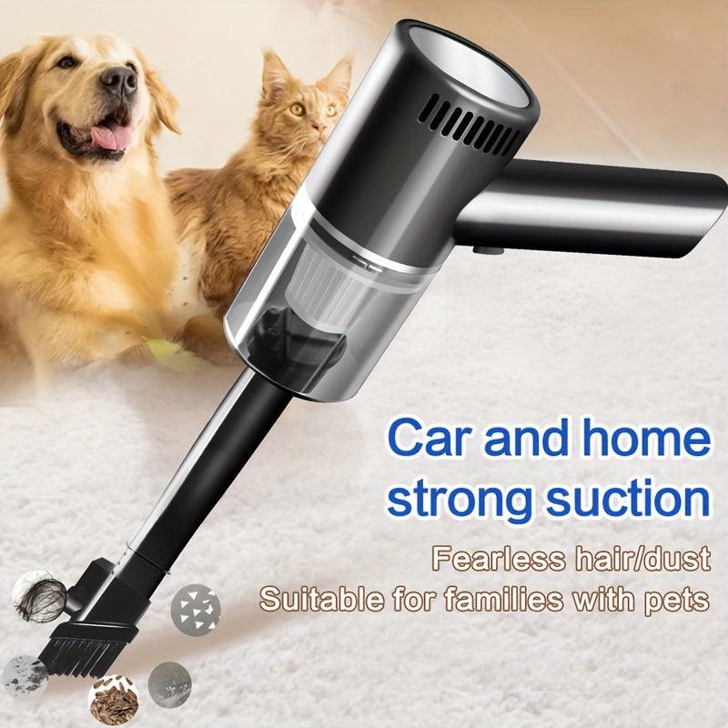 Portable Car Vacuum Cleaner Wireless Charging Mini Handheld Powerful Vacuum