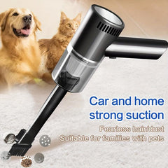 Portable Car Vacuum Cleaner Wireless Charging Mini Handheld Powerful Vacuum