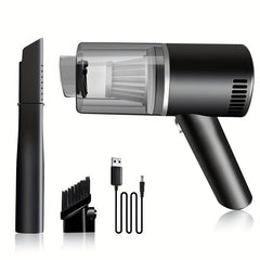 Portable Car Vacuum Cleaner Wireless Charging Mini Handheld Powerful Vacuum