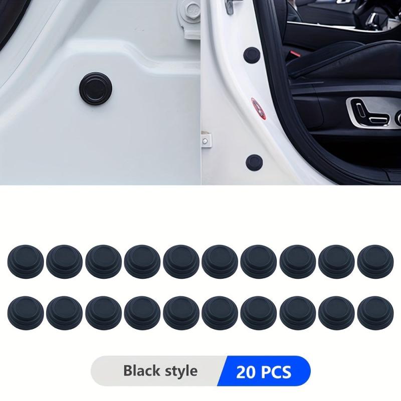 Car Door Anti Collision Silicone Pad Adhesive Sticker Luminous Buffer Gasket