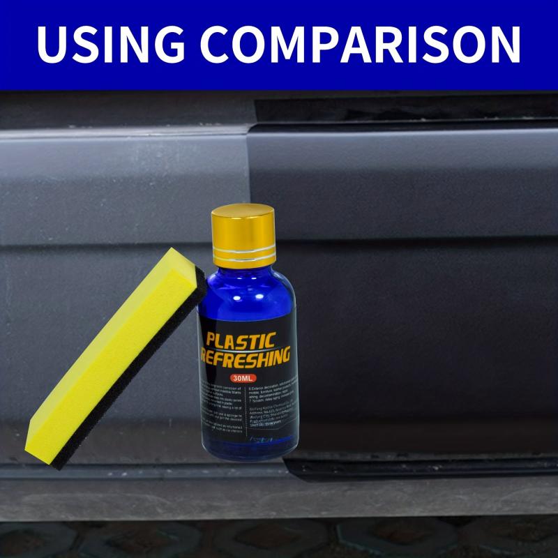 Revive Your Car's Shine with Back To Gloss Auto Plastic Restorer