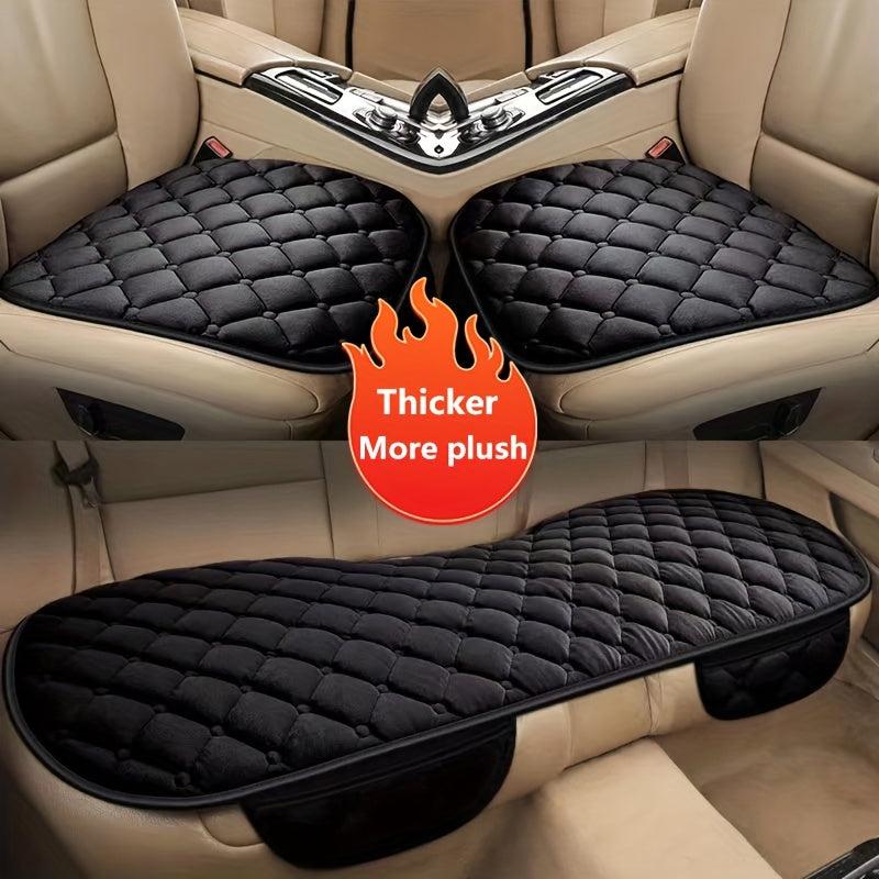 Universal Car Seat Cushion with Memory Silk Cotton Non-Slip Bottom