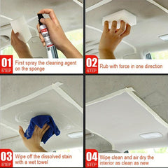 Multifunctional Interior Leather Cleaner Car Seat Foam Cleaner