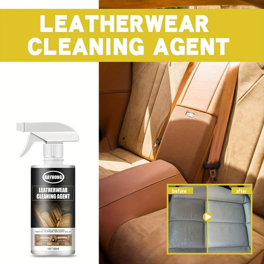 Rayhong Faux Leather Cleaner Car Upholstery Seat Stain Mold Remover