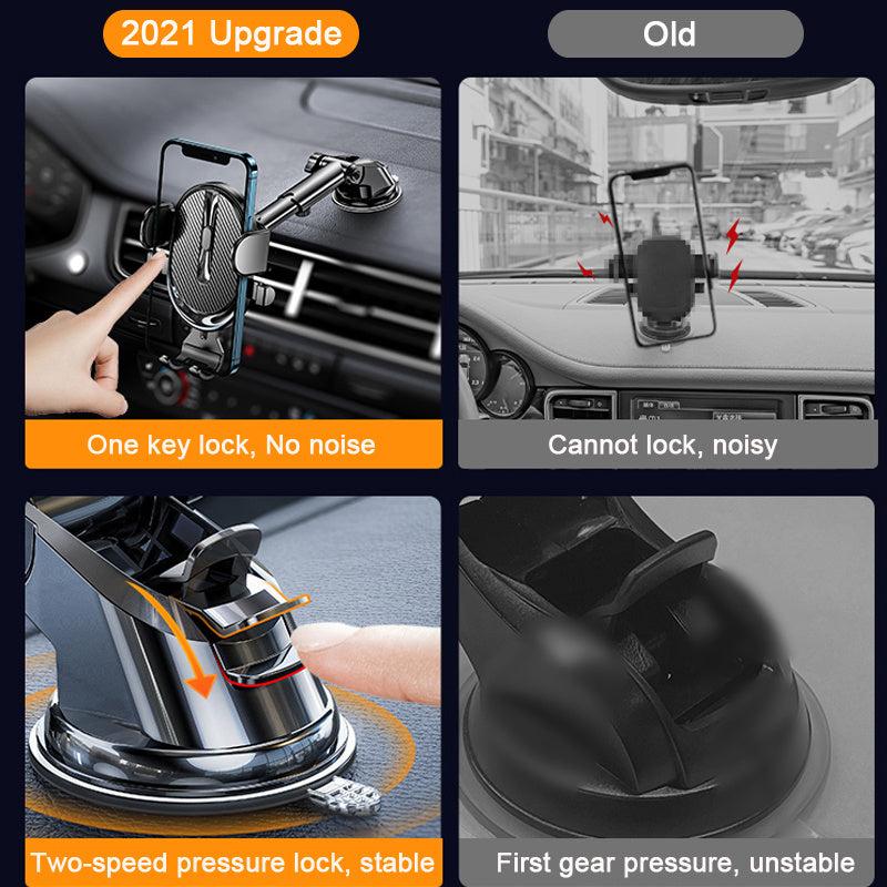 Car Suction Cup Phone Holder Air Vent Mount GPS Stand All Mobile Phones