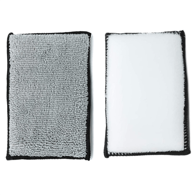 Car Interior Fleece Scrubbing Sponge - Car Cleaning Microfiber Towel