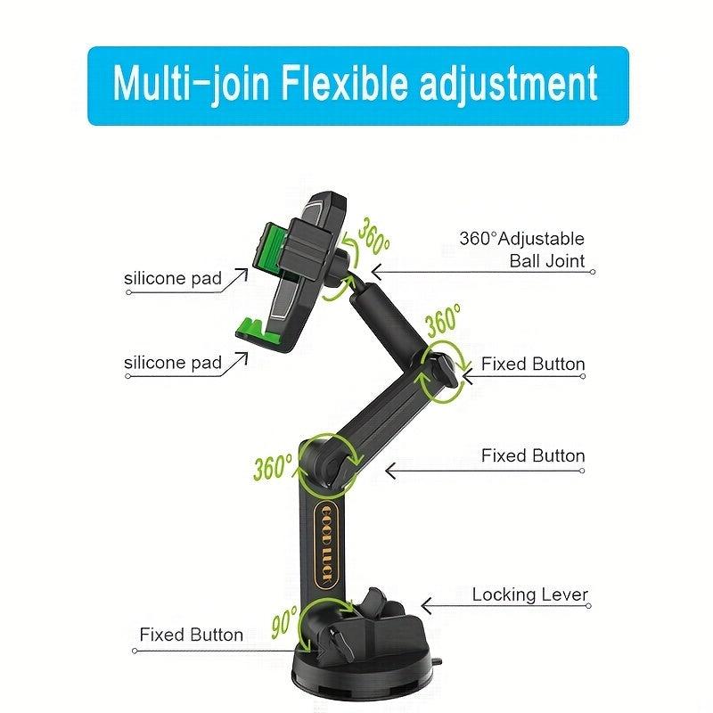 Universal Dashboard GPS Phone Holder for Trucks & Buses