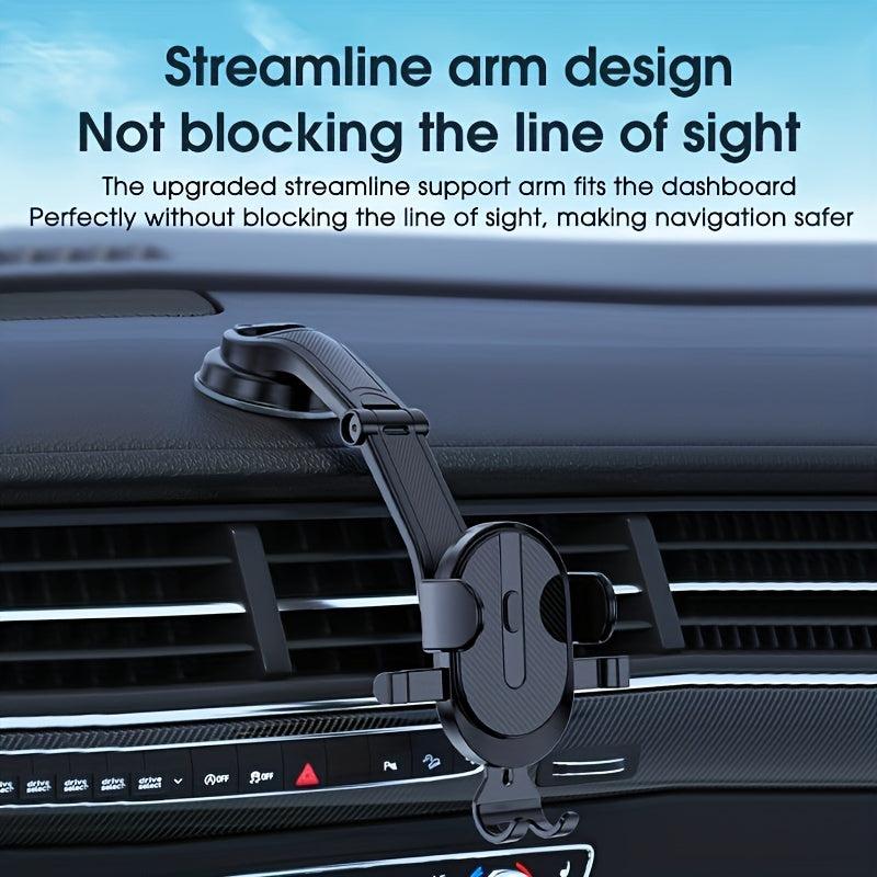 Car Phone Holder Stand Gravity Dashboard Phone Holder Universal