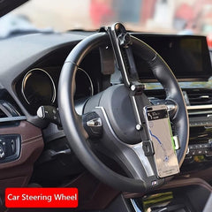 Auto Sun Visor Car Phone Holder 1080 Rotating Mount Stand