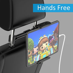 Car Headrest Backseat Mount Phone Tablet Holder for 10-16-27-94cm Devices