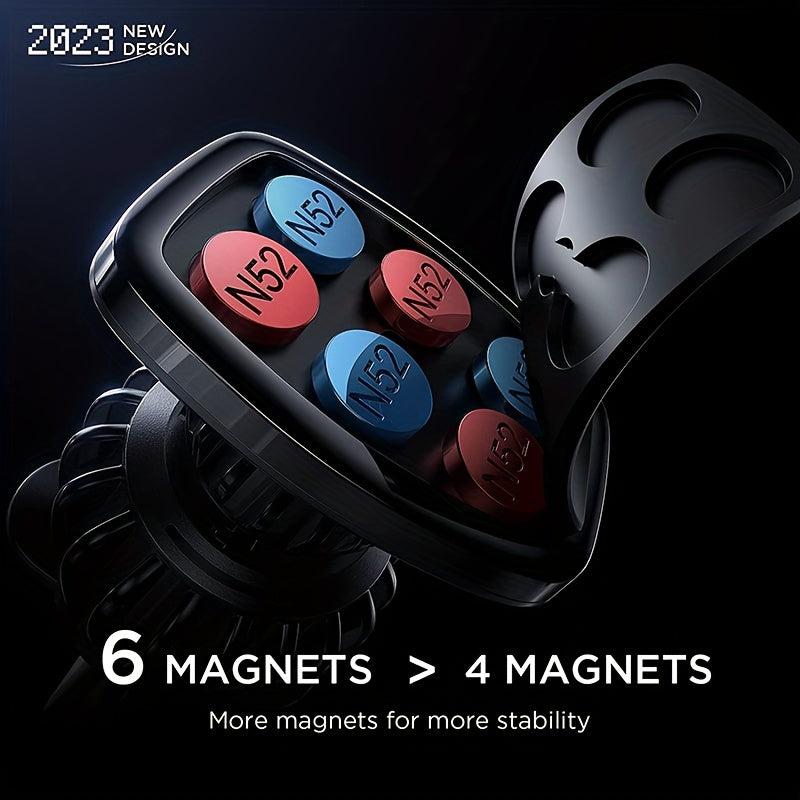Magnetic Car Phone Holder for Air Vent - Universal Mount