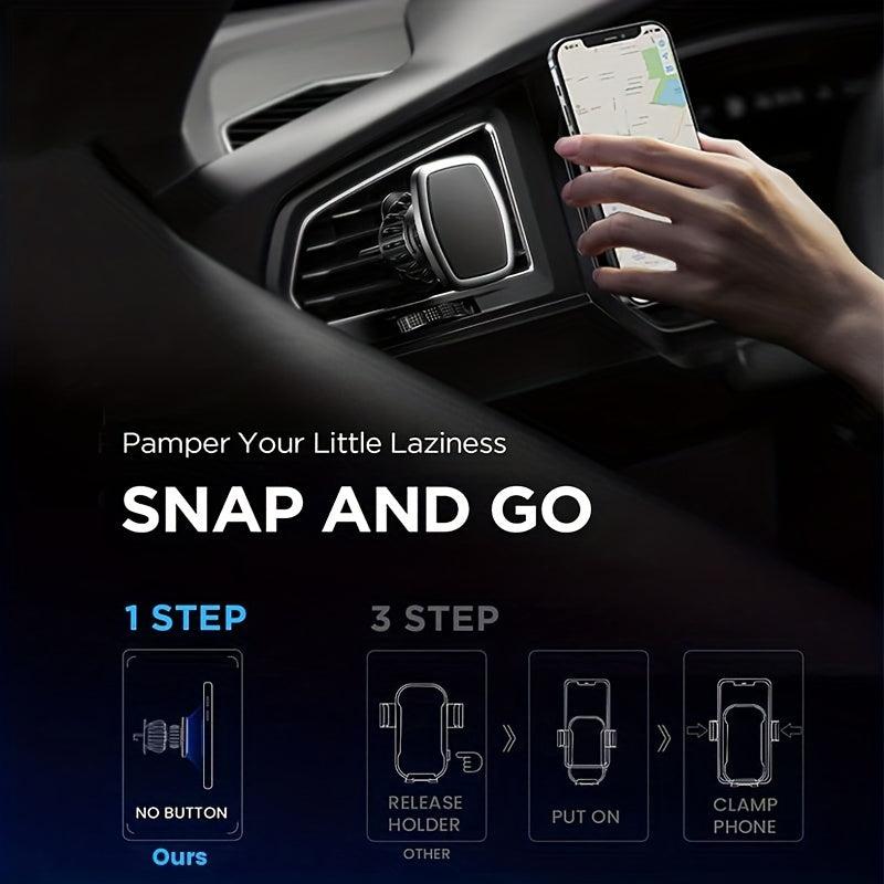 Magnetic Car Phone Holder for Air Vent - Universal Mount