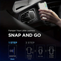 Magnetic Car Phone Holder for Air Vent - Universal Mount