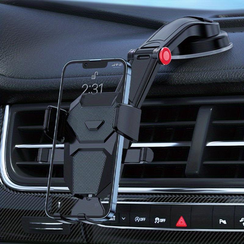 Universal Car Phone Holder with Sturdy Suction Cup Mount
