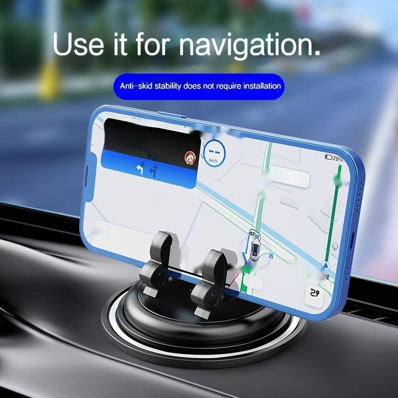 Car Navigation Adhesive Rotatable Phone Holder