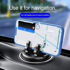 Car Navigation Adhesive Rotatable Phone Holder