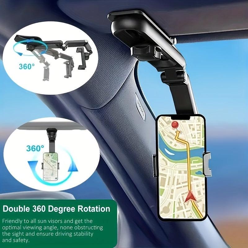Car Mount Sun Visor Holder For iPhone 13 12