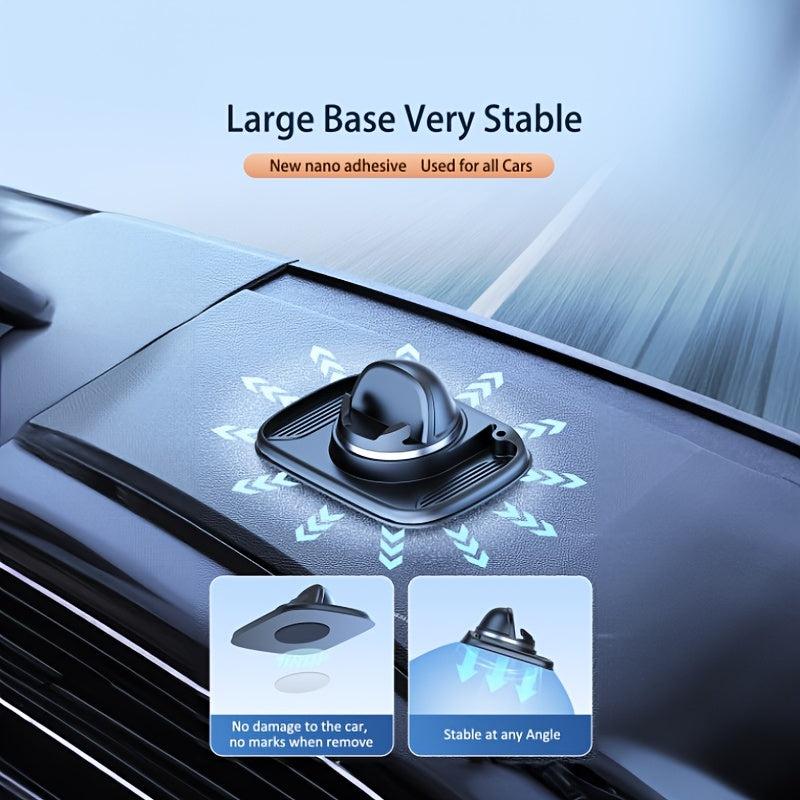 360 Rotating Car Phone Holder Dashboard Mobile Phone Navigation Anti-slip