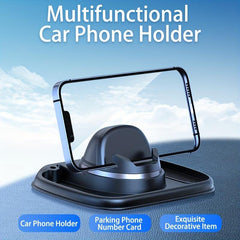 360 Rotating Car Phone Holder Dashboard Mobile Phone Navigation Anti-slip