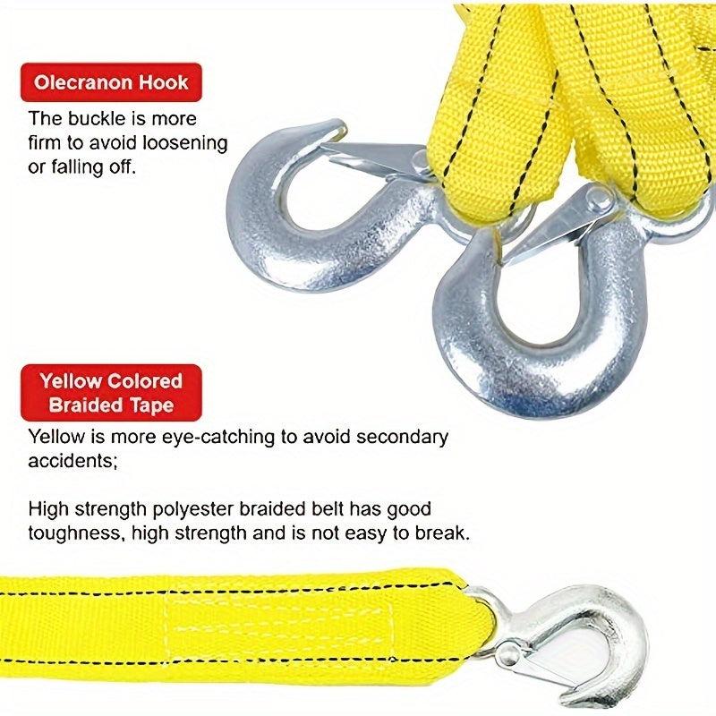5 Ton Towing Rope Nylon Recovery Strap with Storage Bag