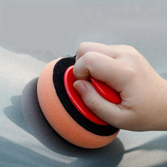 Car Waxing Sponge for Manual Round Car Waxing Polishing