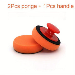 Car Waxing Sponge for Manual Round Car Waxing Polishing