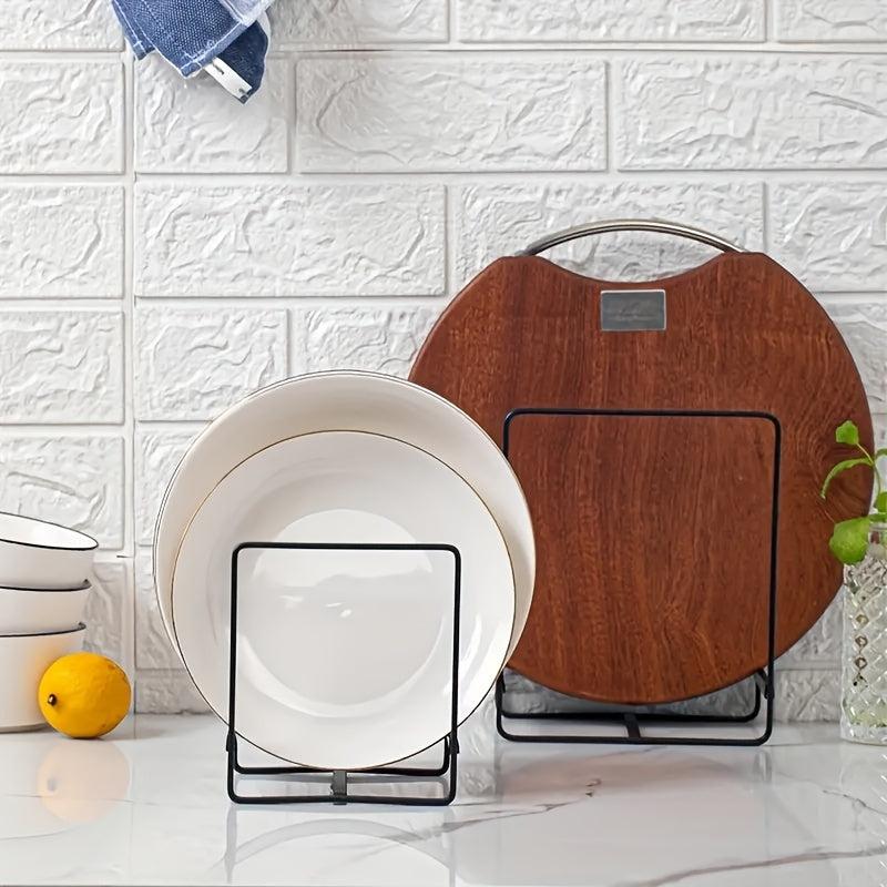 Drawer Dish Storage Rack Plate Rack Holder Cabinet Inside Kitchen