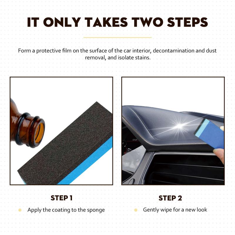 Plastic Refurbishment Coating Car Interior Maintenance Kit