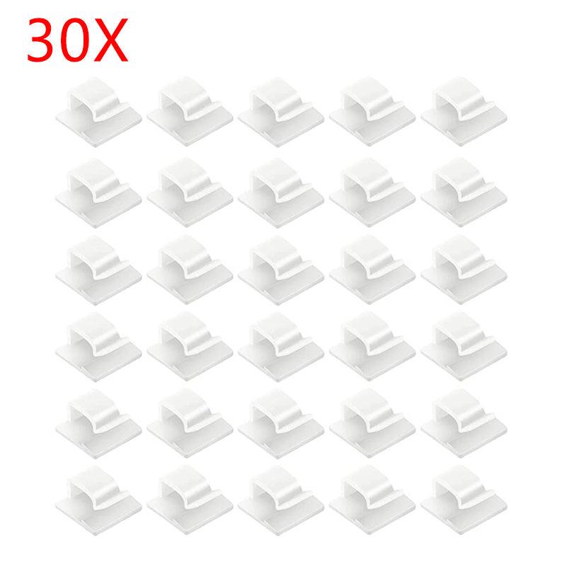 RV Desktop Cable Organizer Self-adhesive Wire Clip Punch
