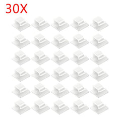 RV Desktop Cable Organizer Self-adhesive Wire Clip Punch