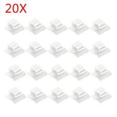 RV Desktop Cable Organizer Self-adhesive Wire Clip Punch