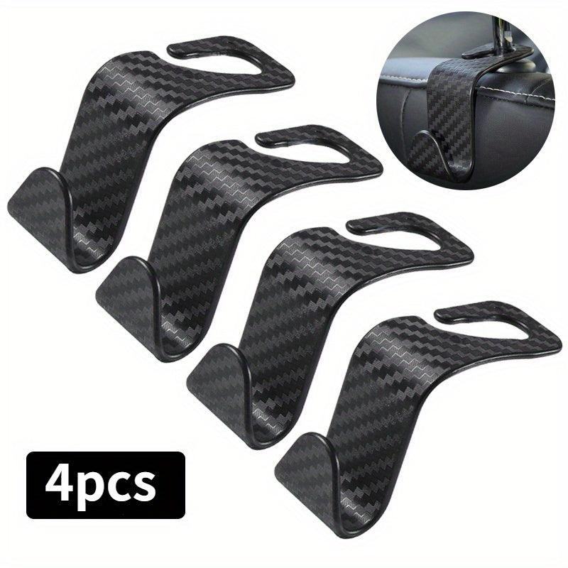 4pcs Universal RV Seat Headrest Hook Storage Hanger Car Organizer Holder